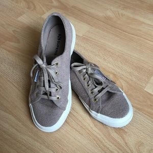 Superga Tan Womens Shoes